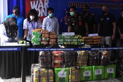 Pemusnahan Narkotika BNN, Ini Foto-fotonya