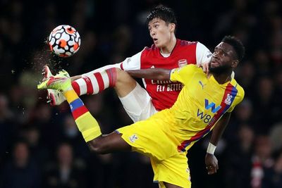 Liga Inggris: Arsenal Ditahan Imbang Crystal Palace 2-2, Ini Foto-fotonya