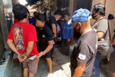 Waduh, Pria Ini Jualan Jajanan Sambil Edarkan Sabu di Mataram, Berujung Diciduk Polisi