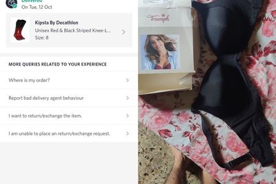 Pesan Kaus Kaki Olahraga Lewat Online, Pria Ini Kaget Malah Dapat Bra Wanita 33 CC