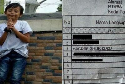 Viral Bocah Bernama Unik ABCDEF GHIJK Zuzu di Sumsel, Begini Cara Menyebut Namanya
