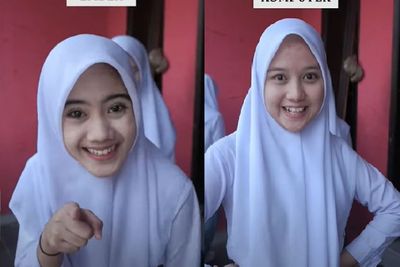 Serunya Main Tebak Kata yang Berakhiran ER Bersama Putih Abu-abu, Endingnya Kena Tepung