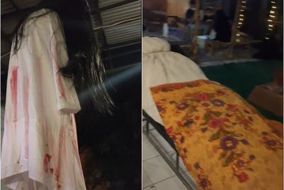 Ngeri! Viral Warkop Berkonsep Horor, Ada Mbak Kunti Hingga Pocong