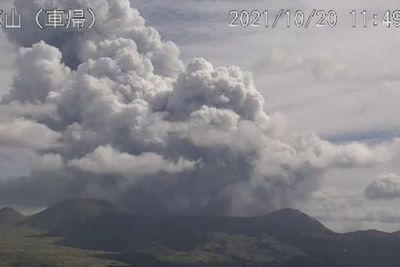 Gunung Aso di Pulau Kyushu Dilaporkan Meletus, Badan Meteorologi Tetapkan Status Level 3!