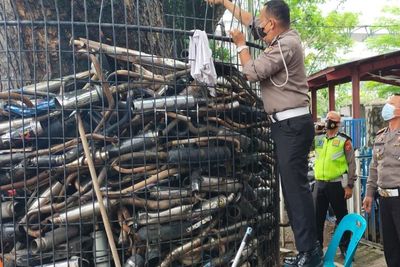 Viral Knalpot Racing Barang Bukti Sitaan Razia Polisi Dijual Online, Dibantah Kasatlantas