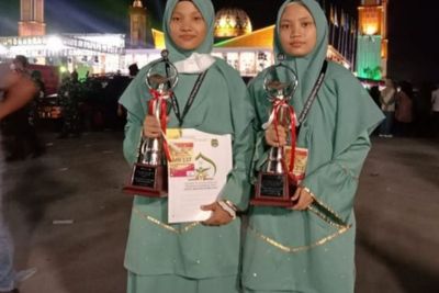 Alhamdulillah, Dua Putri Terbaik Palas Raih Juara Satu Hafalan Hadits STQN 2021
