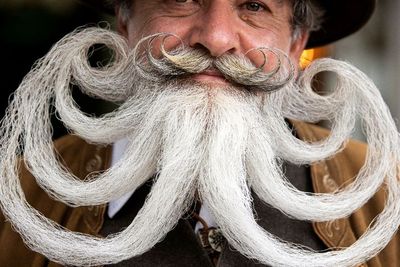 Kejuaraan Kumis dan Jenggot 2021 di Jerman, Ini Foto-fotonya
