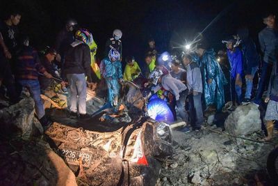 Bencana Tanah Longsor di Sibolangit, Berikut Foto-fotonya