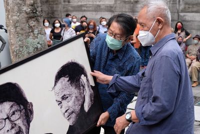 Pameran Seni Rupa Goenawan Mohamad, Berikut Foto-fotonya