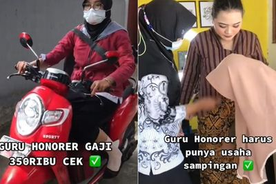 Kisah Guru Honor Bergaji Rp350 Ribu Kerja Sampingan Jadi MUA, Pulang Ngajar Makeupin Klien