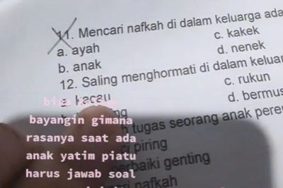 Kemendikbud Diprotes Netizen karena Pertanyaan Siapa Pencari Nafkah di Keluarga