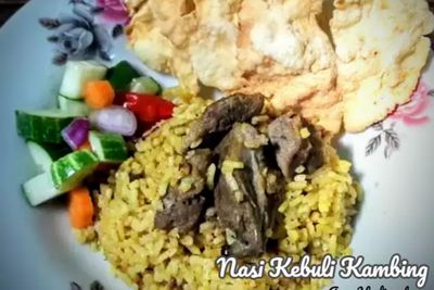 Siang Ini Kita Makan Nasi Kebuli Kambing Rice Cooker Yuk