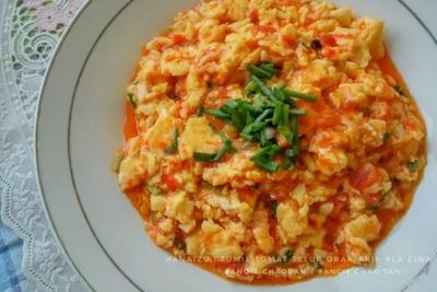 Begini Cara Mudah Membuat Telur Masak Tomat