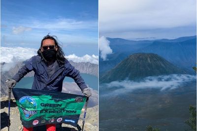 Demi Mempromosikan Wisata Hijau, Mahasiswa ini Daki 35 Gunung di Indonesia