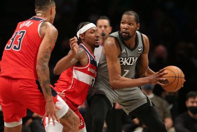 NBA: Brooklyn Nets Tundukkan Washington Wizards 104-90, Ini Foto-fotonya