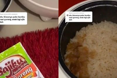 Unik, Life Hack Ala Anak Kos, Masak Nasi Goreng di Rice Cooker, Apa Rasanya ya?