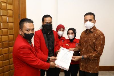 Soksi Sumut Lakukan Audiensi ke DPD Golkar Sumut, Ijeck Dukung Pelantikan 4 Lembaga 