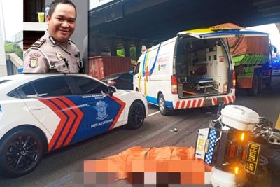Sosok Iptu Dwi Setiawan Anggota Patwal Tewas Kecelakaan Ditabrak Truk di Tol Cikampek