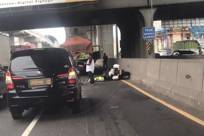 Anggota Patwal Polda Metro Tewas saat Buka Jalan di Tol Cikampek