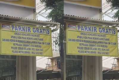Viral Banner Parkir Gratis di Indomaret, Ini Aturan Soal Lahan Parkir