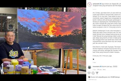 SBY Tanggapi Tulisan Zarry Hendrik yang Viral Soal Cinta dan Rindu untuk Ani Yudhoyono