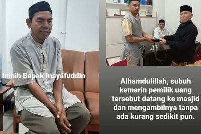 Kisah Mualaf Jujur yang Kembalikan Uang Rp25 Juta, Meski Hidup Berkekurangan