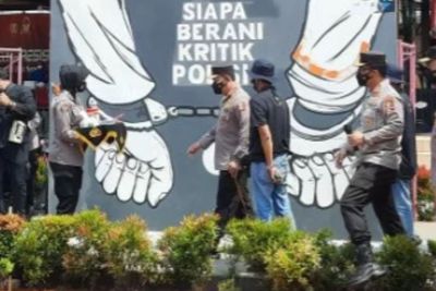 Bikin Lomba Mural, Kapolri Ingin Buktikan Bahwa Instansinya Tidak Anti-Kritik
