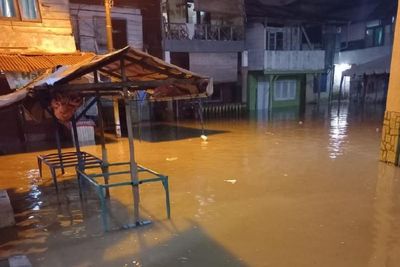 Hujan Semalaman, Kampung Aur Langsung Kebanjiran, Warga: Bulan Ini Sudah 5 Kali