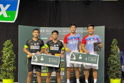 Selamat! Ganda Putra Indonesia Pram Yeremia Jadi Juara Belgian International Challenge