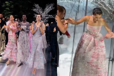 Model Ini Berjalan dengan Kaki Ayam ketika Berada di Runway Giorgio Armani, Kenapa?