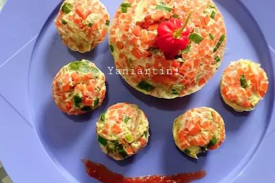 Tampilannya Cantik dan Menggoda, Bikin Telur Kukus Ceria Yuk untuk Makan Malam