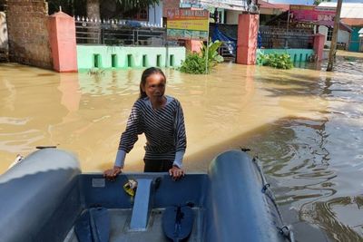 3 Hari Ribuan Rumah di Sergai Terendam Banjir, Warga Mulai Terdampak Penyakit