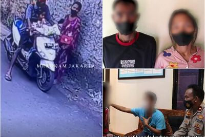 Viral Pasutri Bawa Anak Nekat Curi Gas Melon di Kwitang, Terpaksa untuk Kebutuhan Hidup