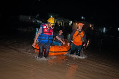 Banjir Rendam Ratusan Rumah di Rangkasbitung, Berikut Foto-fotonya