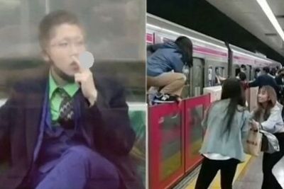 Pria Berdandan Joker Ini Tusuk 17 Orang di Kereta Tokyo, Identitas dan Motifnya Terungkap