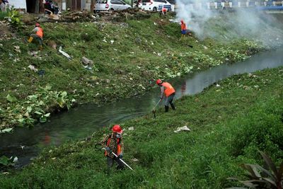 Upaya Antisipasi Dampak La Nina di Gowa, Berikut Foto-fotonya