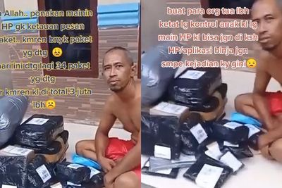 Tak Awasi Anak Saat Main HP, 34 Paket Terpesan & Datang ke Rumah Tanpa Diminta