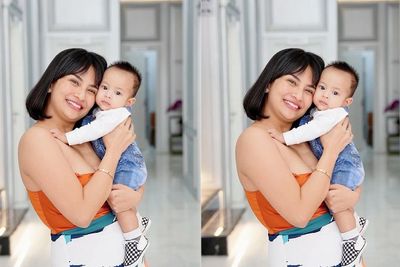 Foto Vanessa Angel Gendong Gala Sky Kembali Jadi Sorotan, Bikin Netizen Terharu