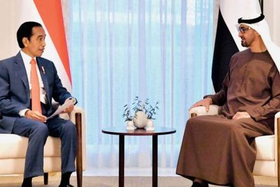 Di Abu Dhabi, Jokowi Tinjau Jalan dan Masjid Bernama Presiden Joko Widodo