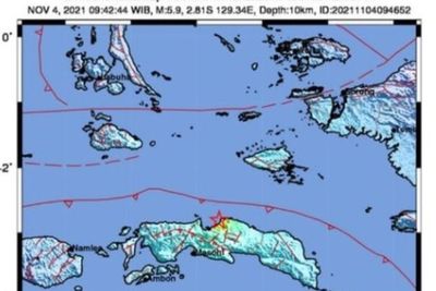 Gempa M 5,9 Guncang Ambon, Warga Dilaporkan Panik dan Berhamburan ke Luar Rumah