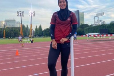 Siap Bertanding, Putri Aulia Targetkan Emas di Cabor Lari 100 Meter Peparnas Papua