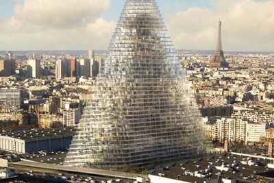 Paris akan Bangun Gedung Pencakar Langit Berbentuk Piramida, Dinamai Tower Triangle