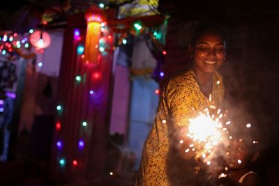 Perayaan Diwali di India, Berikut Foto-fotonya