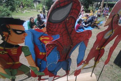 Pentas Wayang Bocah di Kediri, Berikut Foto-fotonya