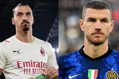 Derby Milan 2021 22: Duel Panas 2 Striker Veteran, Zlatan Ibrahimovic Vs Edin Dzeko