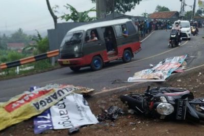 Truk Batu Bara Seruduk Rombongan Pengantin di Sumedang, 4 Orang Tewas