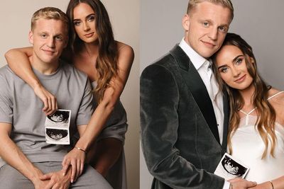 Kencan dengan Putri Legenda Arsenal, Van de Beek Tengah Menanti Kelahiran Anak Pertama