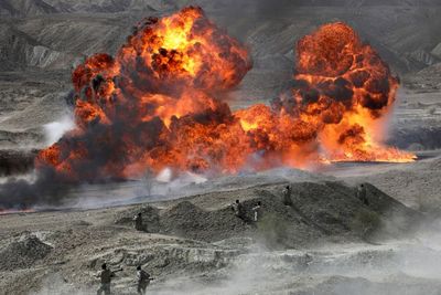Latihan Militer Tahunan Angkatan Darat Iran, Berikut Foto-fotonya