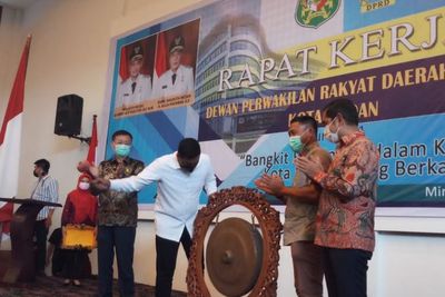 Bahas Raker Dewan Tahun 2022, Ketua DPRD Inginkan Kota Medan Berbenah