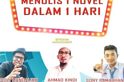 Heboh Kelas Menulis Novel dalam 1 Hari bersama Ahmad Kindi, Dikonfirmasi: Saya Nggak Mood